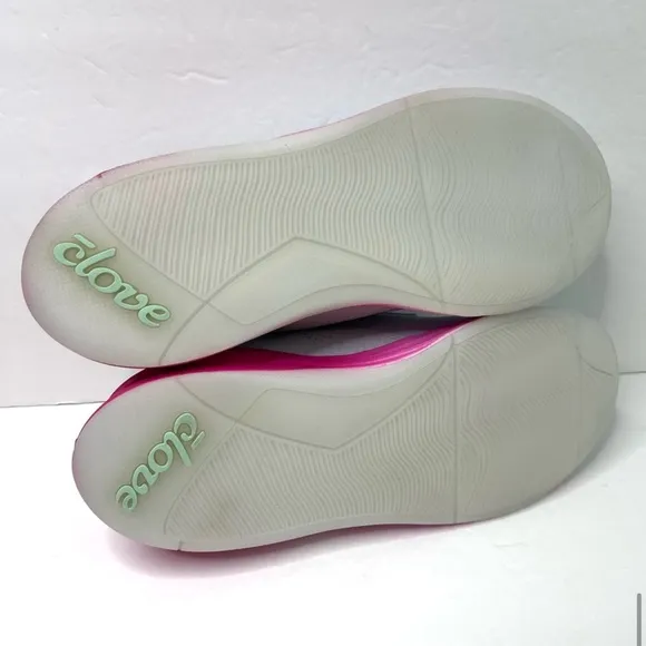 CLOVE Limited Edition Electron Rose Blue Pink Nurse Sneakers Shoes NEW Size 7.5