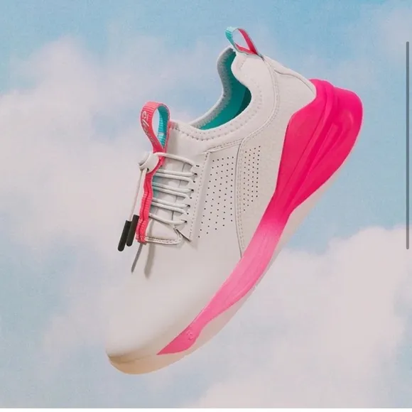 CLOVE Limited Edition Electron Rose Blue Pink Nurse Sneakers Shoes NEW Size 7.5