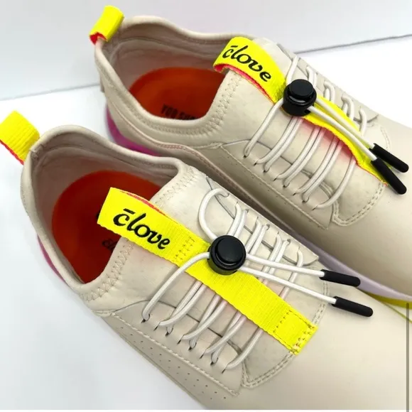 CLOVE Limited Edition Lemon Aid NEW Nurse Sneakers Shoes Size 9