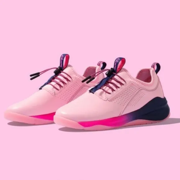 CLOVE Limited Edition NEW Healthcare Nursing Sneakers Miami Night Pink Size 9.5