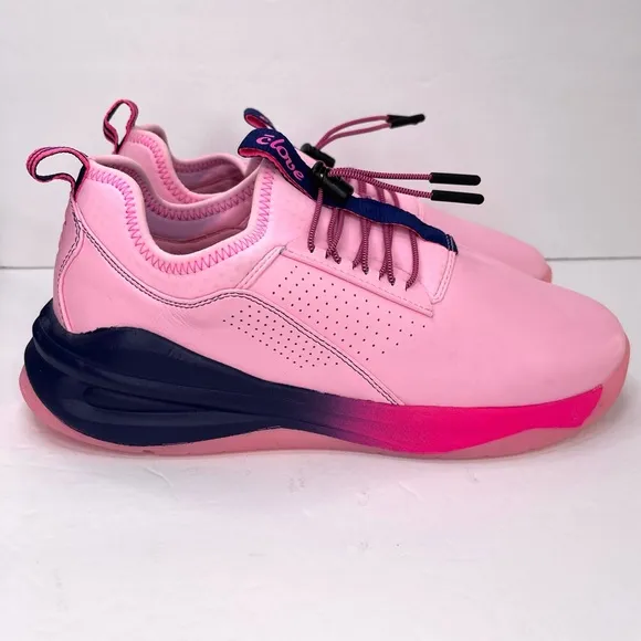 CLOVE Limited Edition NEW Healthcare Nursing Sneakers Miami Night Pink Size 9.5