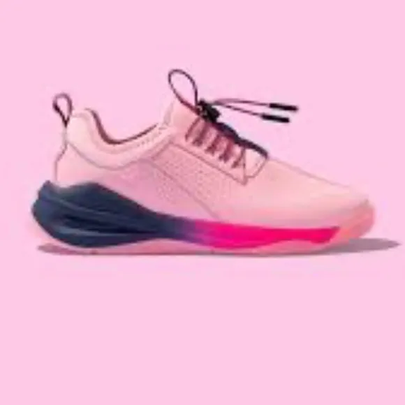 CLOVE Limited Edition NEW Healthcare Nursing Sneakers Miami Night Pink Size 9.5