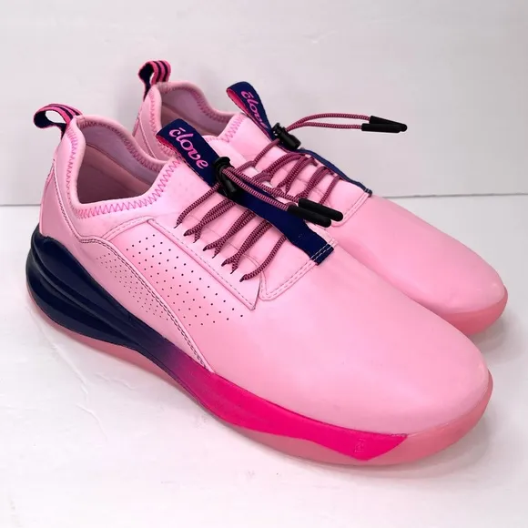 CLOVE Limited Edition NEW Healthcare Nursing Sneakers Miami Night Pink Size 9.5