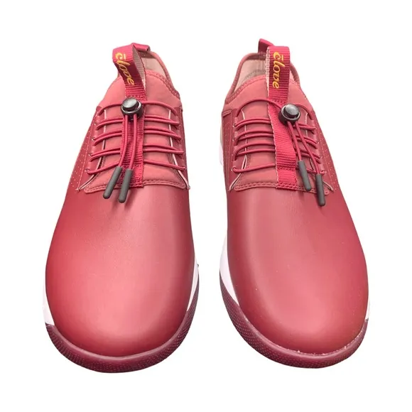 Clove Nurse Shoes Womens Size 10.5 Burgundy Nursing Sneakers Mens 9