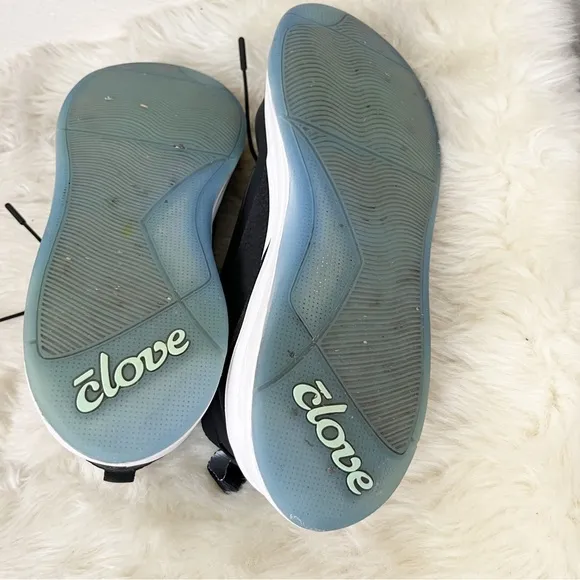 Clove Nursing Black White Shoes Size 10