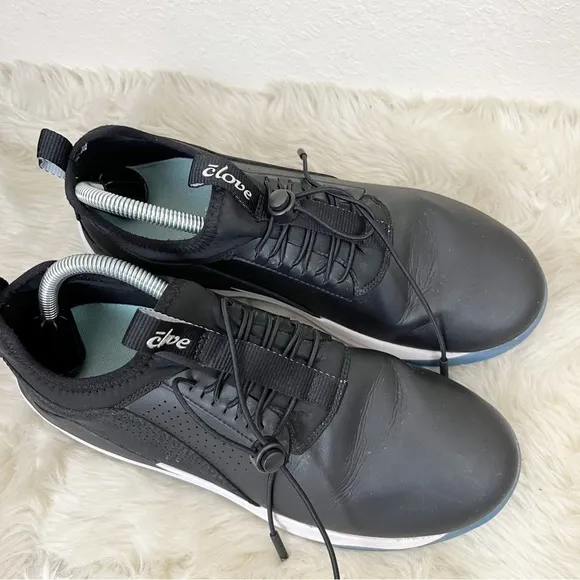 Clove Nursing Black White Shoes Size 10