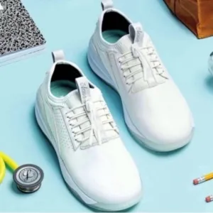 Clove Nursing School Sneakers Womens Size 7.5 Brilliant White Nurse Shoes