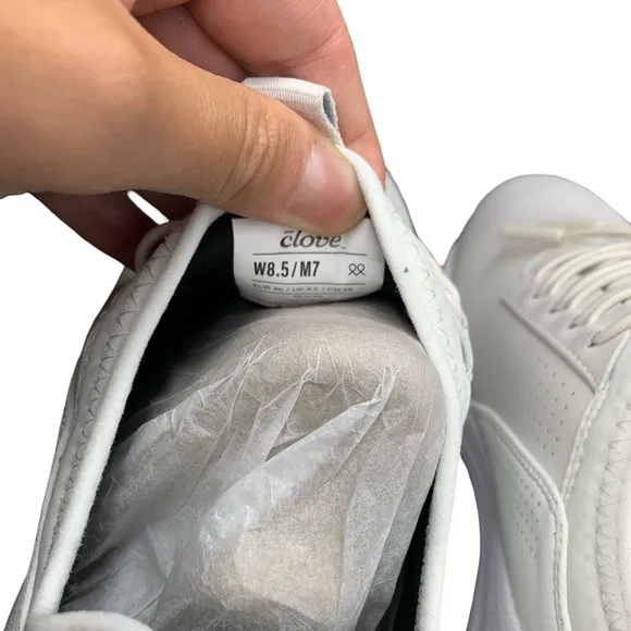 Clove Nursing School Sneakers Womens Size 8.5 Brilliant White Nurse Shoes