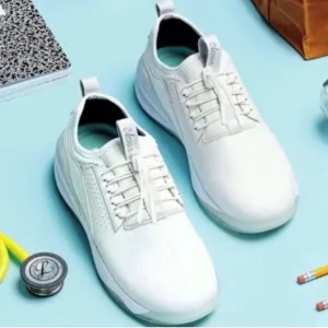Clove Nursing School Sneakers Womens Size 9.5 Brilliant White Nurse Shoes