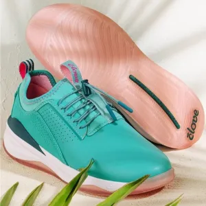 Clove nursing sneakers tennis shoes turquoise women’s 10 EUC