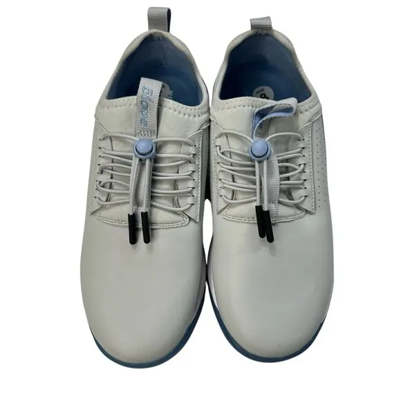 Clove NWOB Women's Grey Matter Comfort Nursing Shoes White Blue Size 8