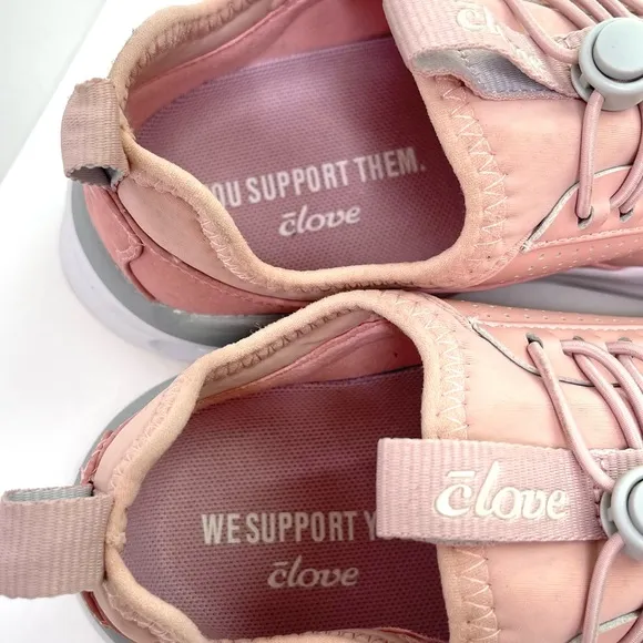 CLOVE Pink Healthcare Nursing Nurse Sneakers Shoes NEW Size 5