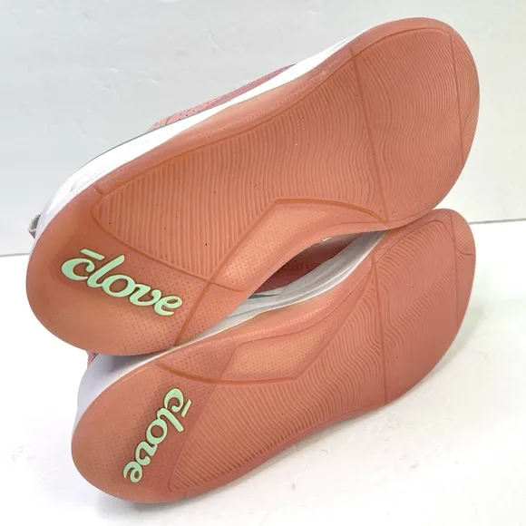 CLOVE Pink Healthcare Nursing Nurse Sneakers Shoes NEW Size 5