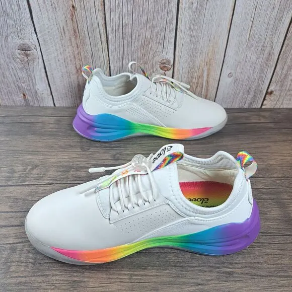 Clove Rainbow Soul Limited Edition Pride Nursing Shoes w/Accessories Women's 6.5