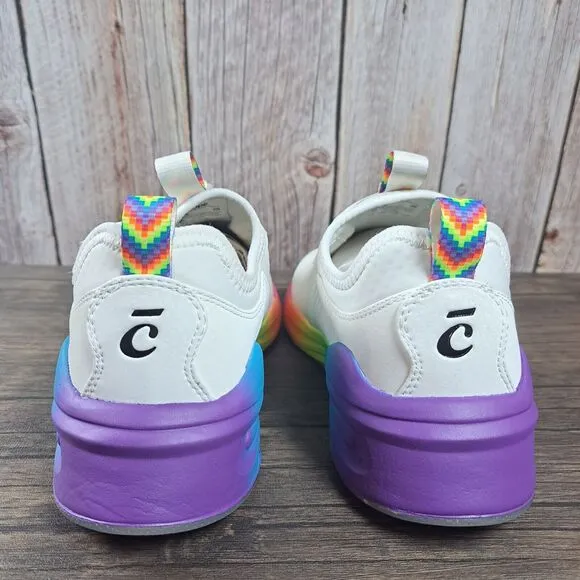 Clove Rainbow Soul Limited Edition Pride Nursing Shoes w/Accessories Women's 6.5