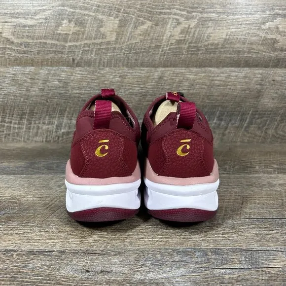 Clove Shoes ROYAL MAROON Limited Edition Nursing Healthcare Sneakers W 9 / M 7.5