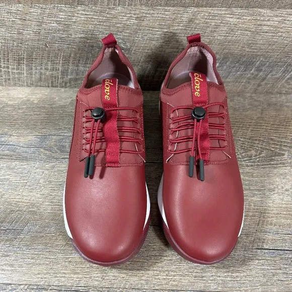 Clove Shoes ROYAL MAROON Limited Edition Nursing Healthcare Sneakers W 9 / M 7.5
