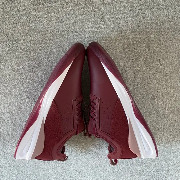 Clove Shoes Womens 10 Royal Maroon Red Healthcare Nursing Comfort Sneakers