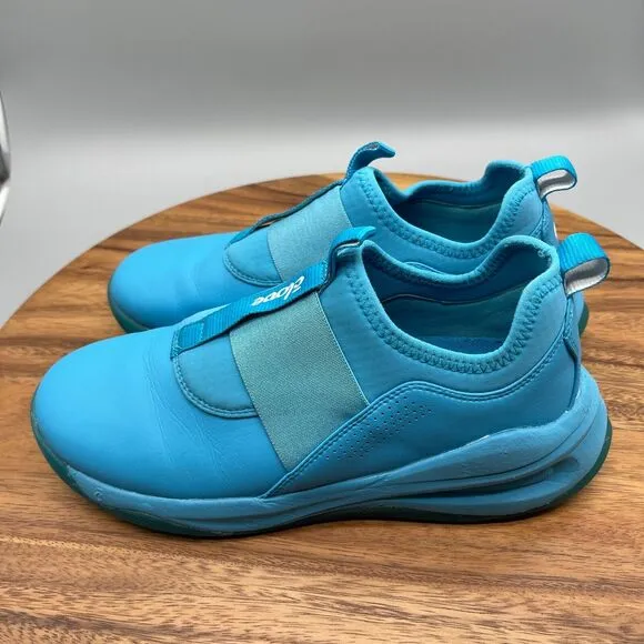 Clove Shoes Womens Size 8.5 Electric Neon Blue Nurse Sneakers Comfort Nursing