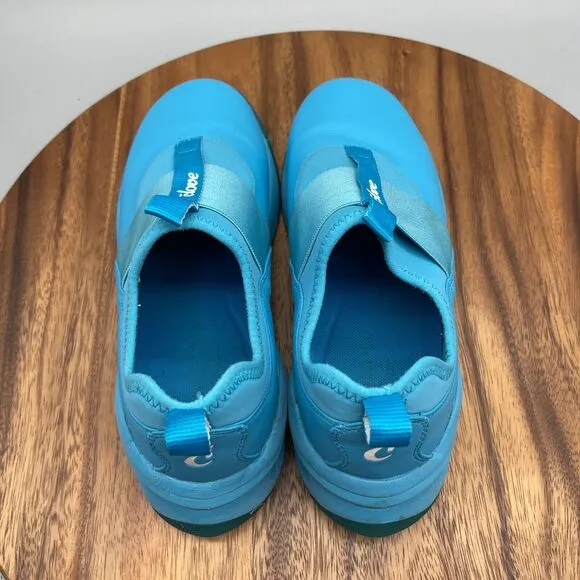 Clove Shoes Womens Size 8.5 Electric Neon Blue Nurse Sneakers Comfort Nursing