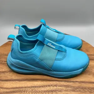 Clove Shoes Womens Size 8.5 Electric Neon Blue Nurse Sneakers Comfort Nursing