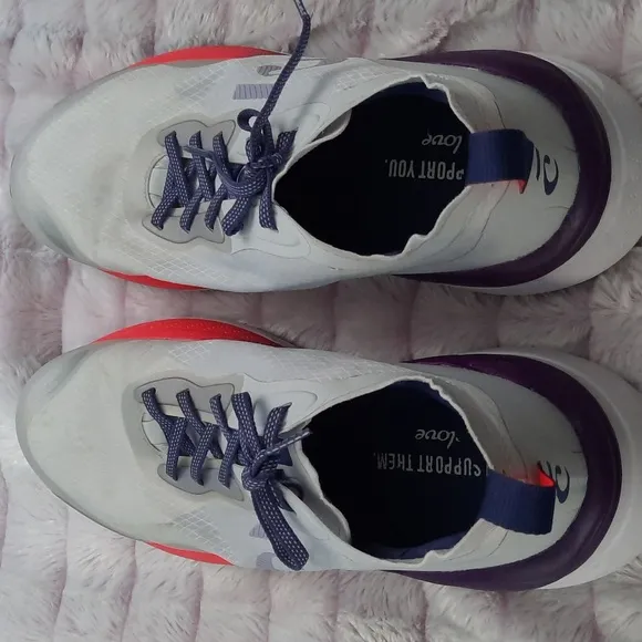 Clove Supercush Alto Breathable Water Repellent Grey Purple Nursing ShoesW10M8.5