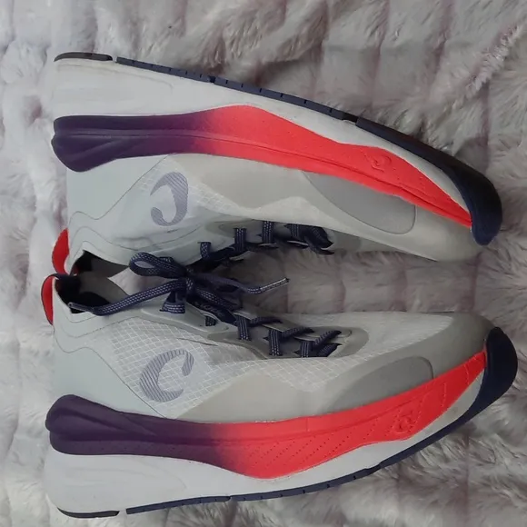 Clove Supercush Alto Breathable Water Repellent Grey Purple Nursing ShoesW10M8.5