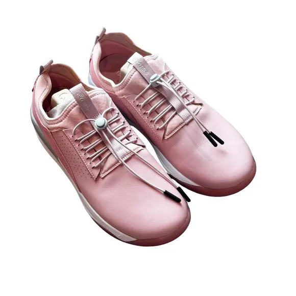 CLOVE Unisex Classic Slip-On Fluid-Resistant Sneakers Pink size W10/M8.5 NWOB