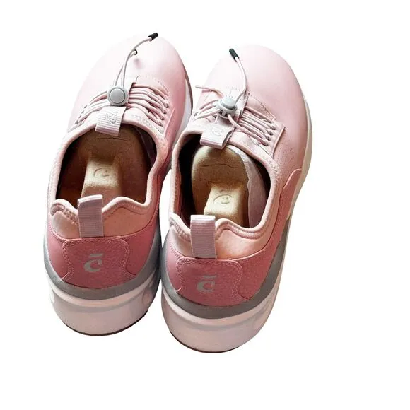 CLOVE Unisex Classic Slip-On Fluid-Resistant Sneakers Pink size W10/M8.5 NWOB