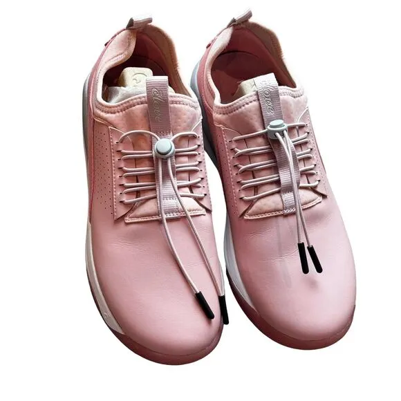 CLOVE Unisex Classic Slip-On Fluid-Resistant Sneakers Pink size W10/M8.5 NWOB
