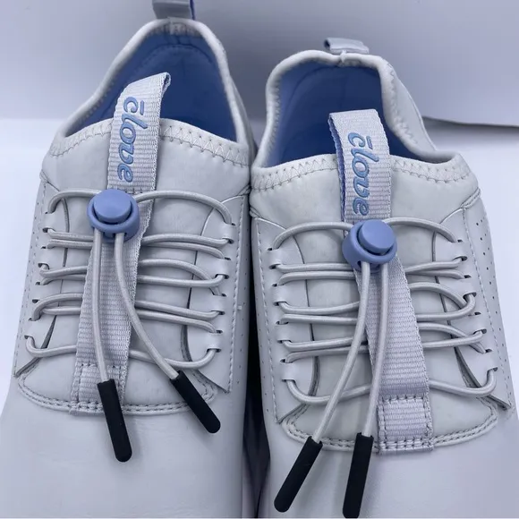 Clove unisex nursing classic gray/blue sneakers Women’s Size 9 Mens Size 7.5