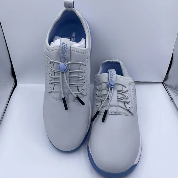 Clove unisex nursing classic gray/blue sneakers Women’s Size 9 Mens Size 7.5