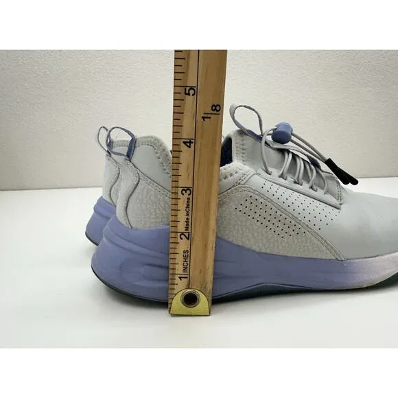 Clove Unisex Sneakers Size Men 7 Women 8.5 Gray Slip On Nursing Shoes Slip Resis