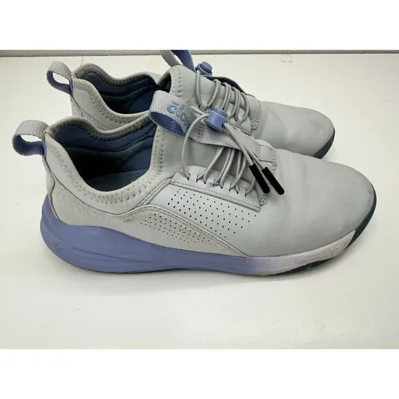 Clove Unisex Sneakers Size Men 7 Women 8.5 Gray Slip On Nursing Shoes Slip Resis