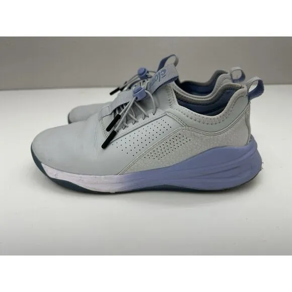 Clove Unisex Sneakers Size Men 7 Women 8.5 Gray Slip On Nursing Shoes Slip Resis