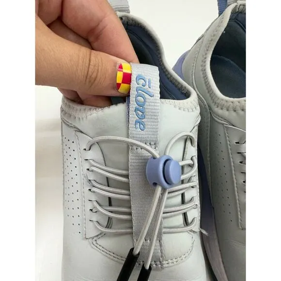Clove Unisex Sneakers Size Men 7 Women 8.5 Gray Slip On Nursing Shoes Slip Resis