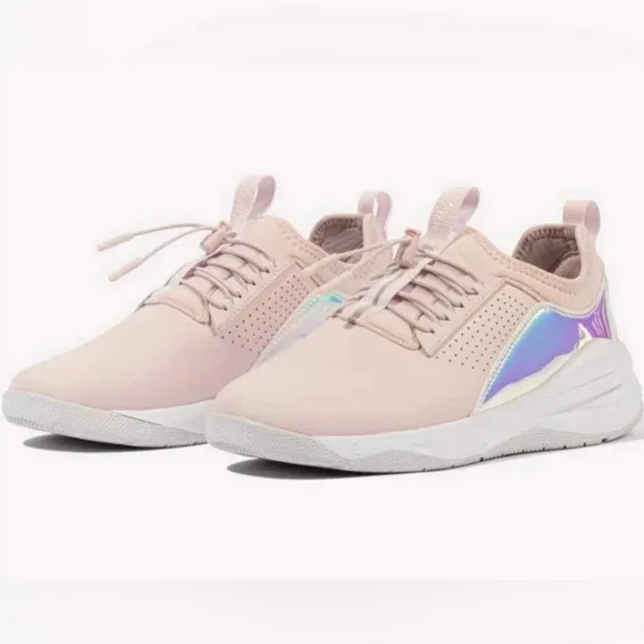 Clove womens 9 Shoes Sneakers Healthcare Nursing Pink Holographic Limited Ed