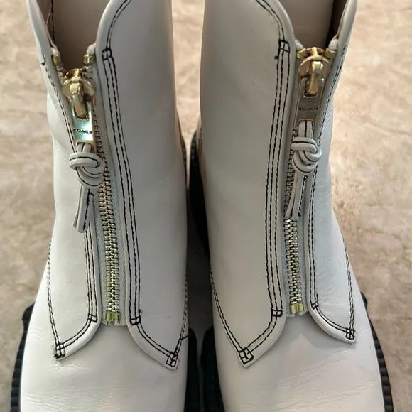 COACH Ankle Boots Size 6.5 NEW