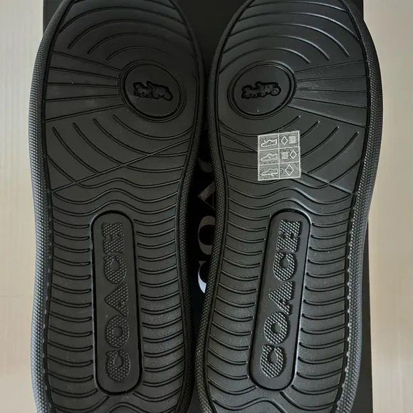 Coach Men’s Highline Black Patterned Sneakers size 11