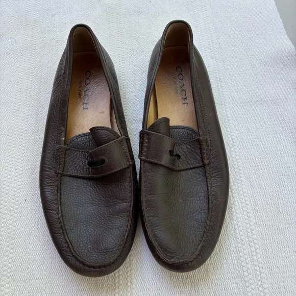 Coach Oxford Brown Dress Shoes for Men size 12 d