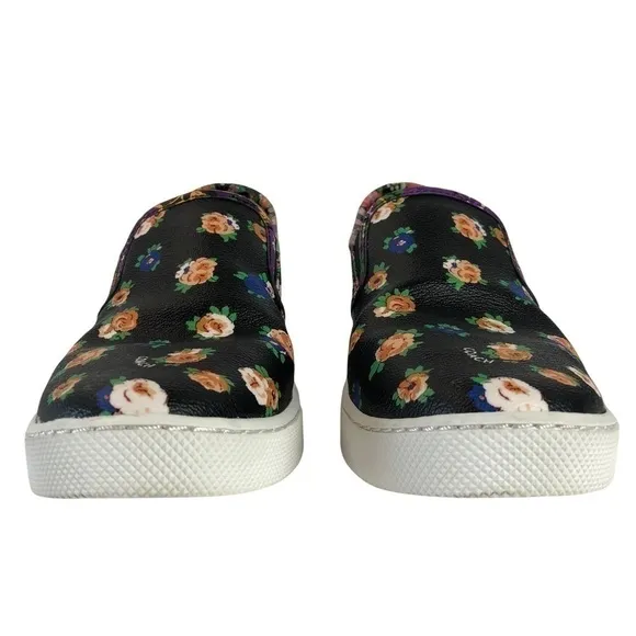 Coach Slip On Sneakers Parkside Tea Rose Black Sz 9.5