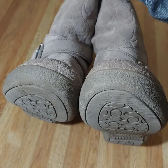 Coach Thelma Suede Slip On Boots EU36 6B