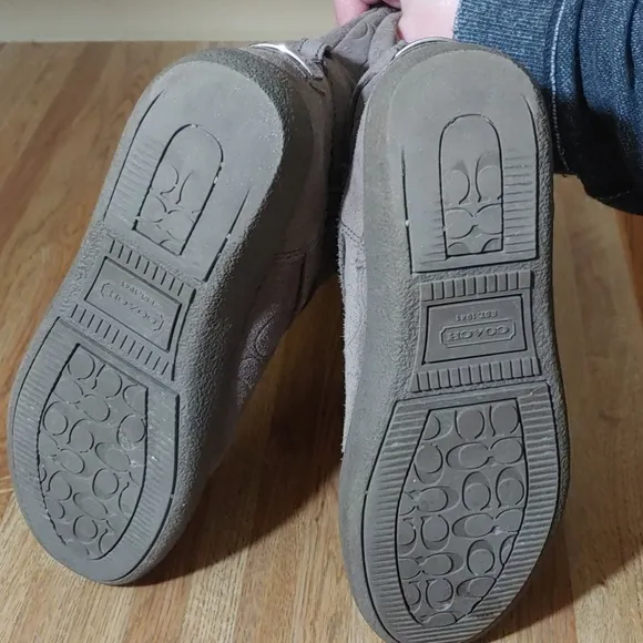 Coach Thelma Suede Slip On Boots EU36 6B