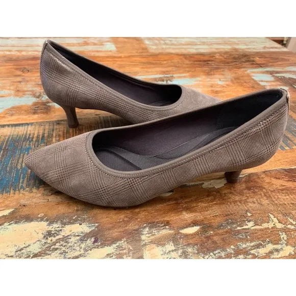 Cobb Hill‎ Rockport Collection TM Kaiya Pump Women's Pump Grey-Plaid