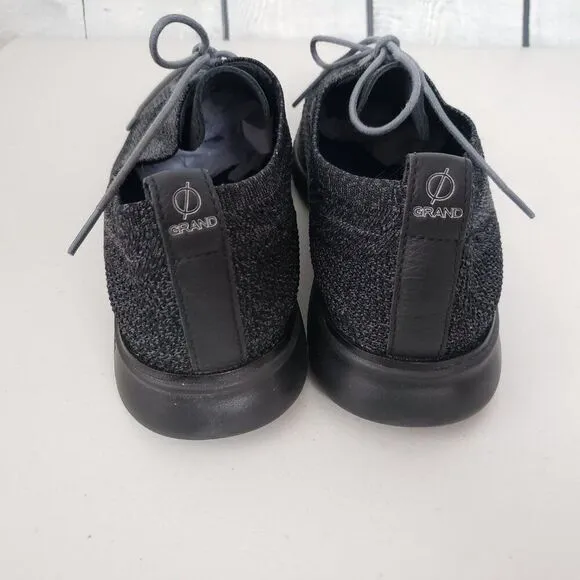 Cole Haan 2.Zerogrand Stitchlite Oxford Sneaker Dress Shoes Mens Size 9.5 Black