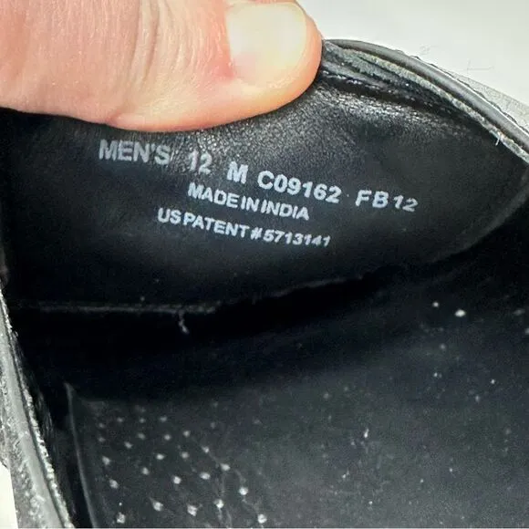 Cole Haan Air black leather Oxford dress shoes men's 13