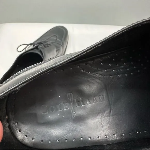 Cole Haan Air black leather Oxford dress shoes men's 13