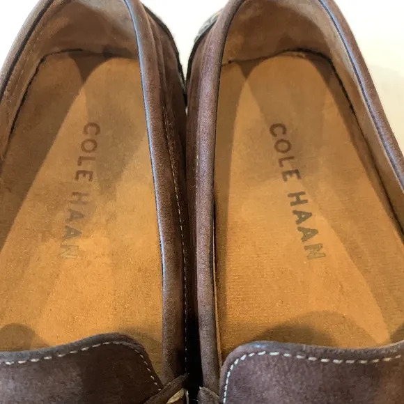 Cole Haan Brown Suede Slippers Slipper Shoes 8.5