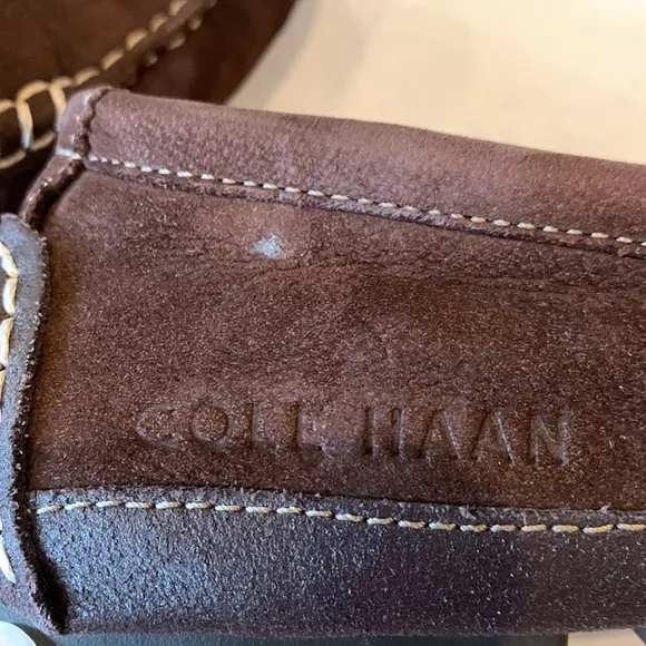 Cole Haan Brown Suede Slippers Slipper Shoes 8.5