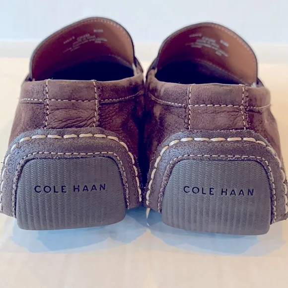 Cole Haan Brown Suede Slippers Slipper Shoes 8.5
